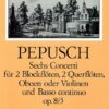 6 Concerti Op. 8: Score & parts, No. 3 in Bb major