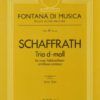 Trio Sonata in D minor (Schaffrath-Pan)