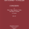 Concerto in G minor, RV107 - score & parts complete