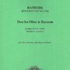 Duo for Oboe and Bassoon from the cantata Héraclite et Démocrite