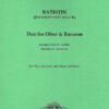 Duo for Oboe and Bassoon from the cantata Héraclite et Démocrite