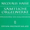 Complete Organ Works (Hasse)