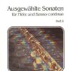 Selected Sonatas for flute & bc, Vol. 2: Sonatas 6-10