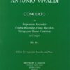 Concerto in C major RV444 - score & parts complete