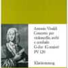 Concerto in G major, RV 120 for cello & orchestra (cello & piano reduction)