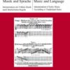Music and Language: Interpretation of Early Music According to Traditional Rules