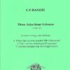 Three Arias from Solomon