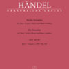 6 Sonatas Vol. 2: Nos 3-4, HWV 382-383