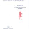 Sonatas for solo flute Op.1 (Paris, 1724)