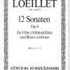 12 Flute Sonatas, Op. 4, Vol. 1: Sonatas 1-3