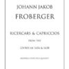 Ricercars & capriccios from the livres of 1656 and 1658