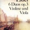 Six duos for violin and viola