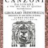 Canzoni da Sonare in 1-4 parts (Rome, 1628 & Venice, 1634)