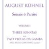 Three sonatas for 2 violas de gamba & bc ad lib