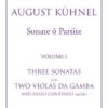 Three sonatas for 2 violas de gamba & bc ad lib
