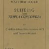 Suite in G major from Tripla Concordia