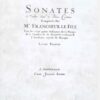 7 Sonates, Book 1