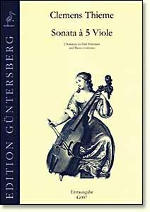 Sonatas for 5 viols