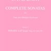 Sonata in Bb major, Wq.161/H.578 for flute & keyboard