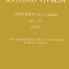 Concerto in G minor, RV105 for recorder/flute, oboe, violin, bassoon & bc