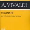 9 Sonatas for cello & bc