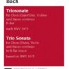 Trio Sonata in Bb major (Bach-B&H)