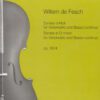 Sonata in D minor for cello & bc, Op. 13 No. 4