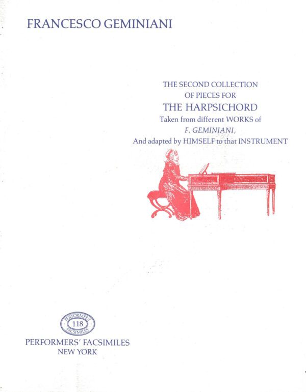 Pieces for clavecin, second collection (London, 1762)