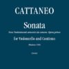 Sonata from Trattenimenti armonici da camera, Op. 1 for cello & bc (Modena, 1700)