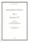 Twelve Sonatas op. 5 (1700): Six Sonatas 'da chiesa' nos I-VI