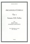 Sonata XII: Follia. Op. 5