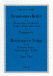 Renaissance Songs from Germany, France, Spain, England & Italy for Bass Viol