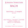 Sinfonia in D Major BWV 1045