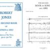 The Second Book of Songs & Airs. Complete set (score, vocal and instrument parts)