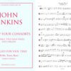 Twenty-four Consorts (arr. ATB viols)(part set only) - barless edition
