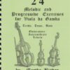 24 Melodic & Progressive Exercises for Viola da Gamba