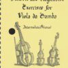 40 Melodic & Progressive Exercises for Viola da Gamba - Bass