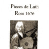 Pieces de Luth