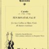 Ten Sonatas  for Two Cellos or Two Bass Viols and Basso, Volume 2