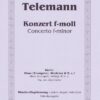 Concerto in F minor - piano/organ score