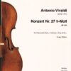 Concerto no 27 in B minor RV 424 - score