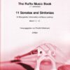 11 Sonatas and Sinfonias, Volume 1 (I–V)