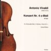 Concerto No. 4 C Minor RV 401 - score