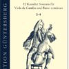 12 Kassel Sonatas for viola da gamba: Sonatas 1-4