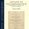 Six Sonatas for harpsichord Op. 2, Sonatas I-II