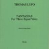 Fantasias for Three Equal Viols