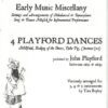 Four Playford Dances