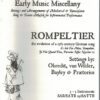 Rompeltier: the evolution of a 15th-century German song