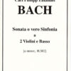 Sonata o vero Sinfonia a 2 Violini e Basso