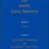 The Handel Opera Repertory, Book 2: Tenor